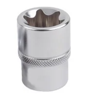 Soquete E-Torx Encaixe 1/2" CRV 1/2XE12 Gedore Red R61200906