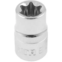 Soquete E-Torx Encaixe 1/2" CRV 1/2XE20 Sata ST13706SC