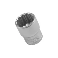 Soquete Estriado Encaixe 1/2" CRV 1/2X15/16" Gedore D19