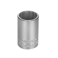 Soquete Estriado Encaixe 1/2" CRV 1/2X17MM Tramontina Pro 44833/117