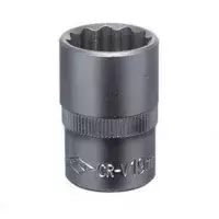 Soquete Estriado Encaixe 1/2" CRV 1/2X19MM Corneta 3310419