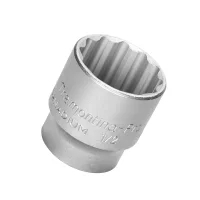 Soquete Estriado Encaixe 1/2" CRV 1/2X22MM Tramontina Pro 44833/122