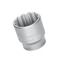 Soquete Estriado Encaixe 1/2" CRV 1/2X32MM Tramontina Pro 44833/132