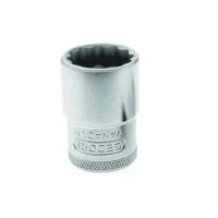 Soquete Estriado Encaixe 1/2" CRV 1/2X25MM Gedore D19