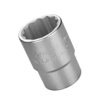 Soquete Estriado Encaixe 3/4" CRV 3/4X28MM Tramontina Pro 44853/128