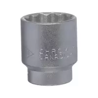 Soquete Estriado Encaixe 3/4" CRV 3/4X38MM Corneta 3310638