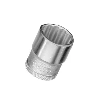 Soquete Estriado Encaixe 3/8" CRV 3/8X1/2" Gedore D30
