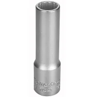Soquete Estriado Longo Encaixe 1/2" CRV 1/2X10MM Tramontina Pro 44829/110