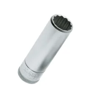 Soquete Estriado Longo Encaixe 1/2" CRV 1/2X15MM Gedore D19L