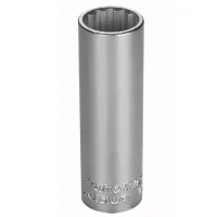 Soquete Estriado Longo Encaixe 1/2" CRV 1/2X18MM Tramontina Pro 44829/118