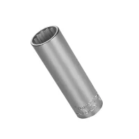 Soquete Estriado Longo Encaixe 1/2" CRV 1/2X21MM Tramontina Pro 44829/121