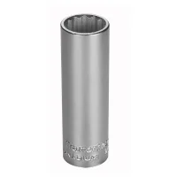 Soquete Estriado Longo Encaixe 1/2" CRV 1/2X5/8" Tramontina Pro 44830/105