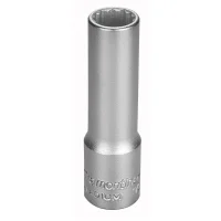 Soquete Estriado Longo Encaixe 1/2" CRV 1/2X7/16" Tramontina Pro 44830/102