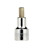 Soquete Ponta Allen Encaixe 1/2" CRV 1/2X10MM Sata ST24206SC