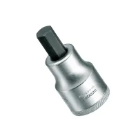 Soquete Ponta Allen Encaixe 1/2" CRV 1/2X5/16" Gedore IN19