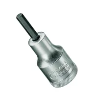 Soquete Ponta Allen Encaixe 1/2" CRV 1/2X5/8" Gedore IN19