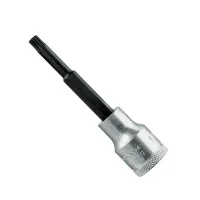 Soquete Ponta Multidentada Longo Encaixe 1/2" CRV 1/2X10MM Gedore INX19L