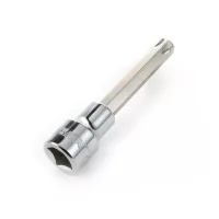 Soquete Ponta Torx Longo Encaixe 1/2" CRV 1/2XT45 Sata ST25106SC