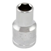 Soquete Sextavado Encaixe 1/2" CRV 1/2X10MM Sata ST13301SC