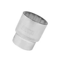 Soquete Sextavado Encaixe 1/2" CRV 1/2X21MM Sata ST13312SC