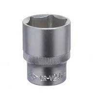 Soquete Sextavado Encaixe 1/2" CRV 1/2X24MM Corneta 3310224