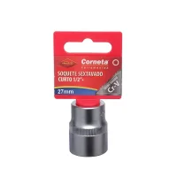 Soquete Sextavado Encaixe 1/2" CRV 1/2X27MM Corneta 3310227