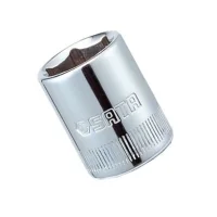 Soquete Sextavado Encaixe 1/4" CRV 1/4X6MM Sata ST11306SC