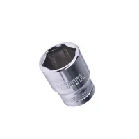 Soquete Sextavado Encaixe 3/8" CRV 3/8X19MM Sata ST12314SC