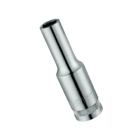 Soquete Sextavado Longo Encaixe 1/2" CRV 1/2X1.1/8" Sata ST13213SC