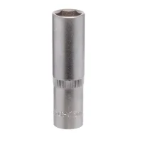 Soquete Sextavado Longo Encaixe 1/2" CRV 1/2X15MM Corneta 3310015