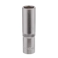 Soquete Sextavado Longo Encaixe 1/2" CRV 1/2X16MM Corneta 3310016
