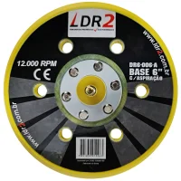 Suporte de Disco Lixa Velcro com Aspiracao 6" Ldr2 DR6-006A