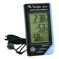 Termo-Higrometro Digital -50A70 CELSIUS Minipa MT241