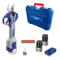 Tesoura de Poda a Bateria 16V Brushless com Maleta Carregador e 2 Baterias 2AH Tramontina Tota 42272/121