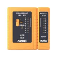 Teste de Cabo de Rede Rj45 Rj11 Multitoc NS468