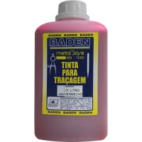 Tinta de Riscagem Vermelha 1L Baden MB1000