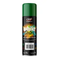 Tinta Spray Verde Uso Geral Orbi Spray 340ML Orbi WHITE COLOR
