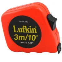 Trena de Aco Caixa Plastica Graduacao Em MM/POL com Trava e Presilha 3MX1/2" Lufkin L510CMES