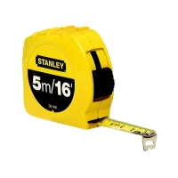 Trena de Aco Caixa Plastica Graduacao Em MM/POL com Trava e Presilha 5MX3/4" Stanley STHT33989-840