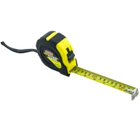 Trena de Aco Caixa Plastica Emborrachada Graduacao Em MM/POL com Trava e Ponta Magnetica 5MX3/4" Thompson 263