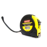 Trena de Aco Caixa Plastica Emborrachada Graduacao Em MM/POL com Trava e Ponta Magnetica 5MX3/4" Thompson 263