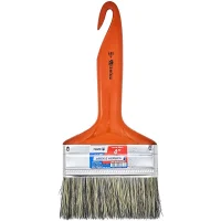 Trincha para Pintura Media Cerda Gris Para Tinta Latex e Acrilica 4" Tigre 695