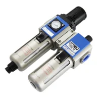 Unidade de Manutencao com Manometro Filtro Regulador e Lubrificador 1/2" Puma TFRL12