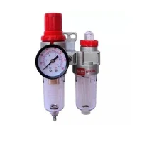 Unidade de Manutencao com Manometro Filtro Regulador e Lubrificador 1/4" Bel Air CPAI1200