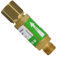 Valvula Seca Corta Chama Oxigenio Para Macarico Condor/Esab VCFN/MO