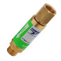 Valvula Seca Corta Chama Oxigenio Para Macarico Condor/Esab VCFN/MO