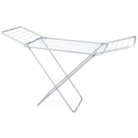 Varal de Chao Em Tubo de Aco com Abas Slim Mor 6105