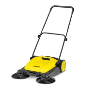 Varredeira Manual com Duas Escovas Capacidade 20 Litros Karcher S4 TWIN