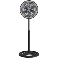 Ventilador de Coluna Preto Premium Oscilante 6 PAS 50CM 110V 135W Ventisol TURBO 6
