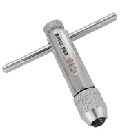 Vira Macho T Longo com Catraca M5-M12 7/32-1/2" Kingtools VMT2L